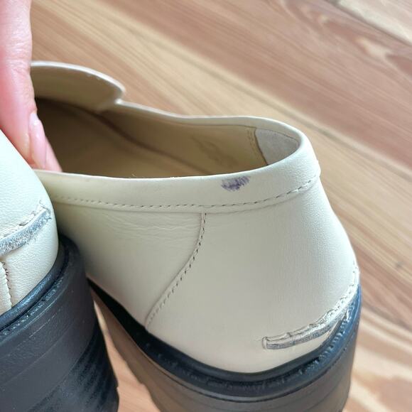 Sam Edelman - Taelor Chained Lug-Sole Leather Loafers - Picture 10 of 15